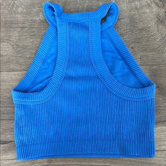 Aerie Ribbed Racerback Cropped Tank - Picture 4 of 4